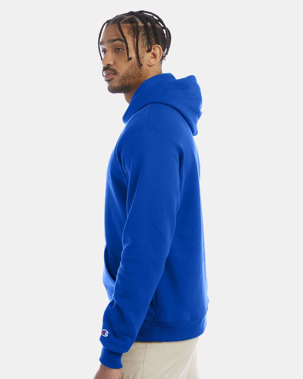 Champion Powerblend® Hooded Sweatshirt S700 #colormdl_Royal Blue