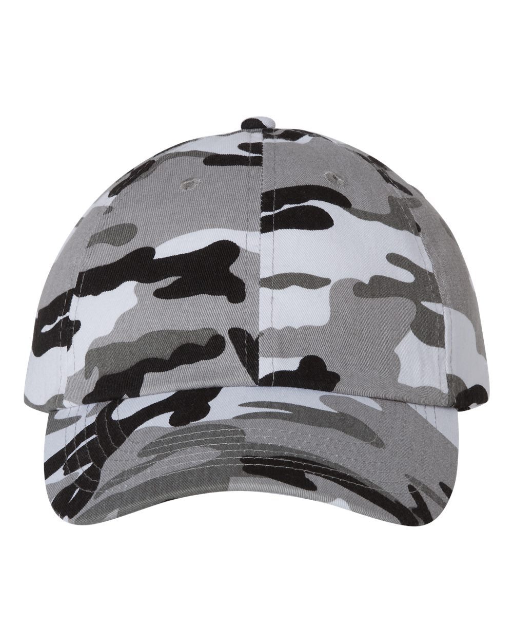 Grey Camo Color Adult Bio-Washed Classic Dad’s Cap