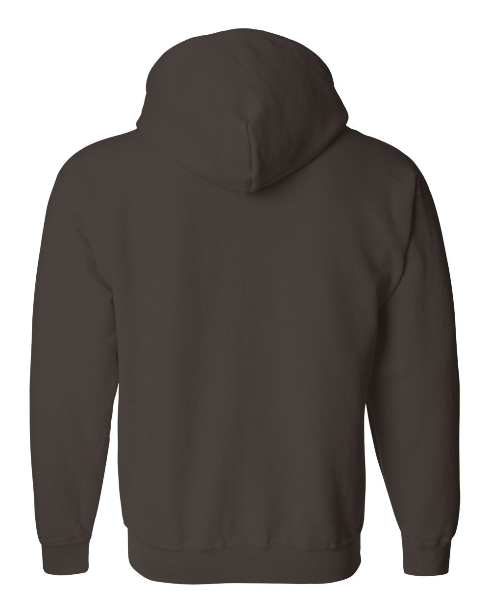 Gildan Heavy Blend™ Full-Zip Hooded Sweatshirt 18600 #color_Dark Chocolate