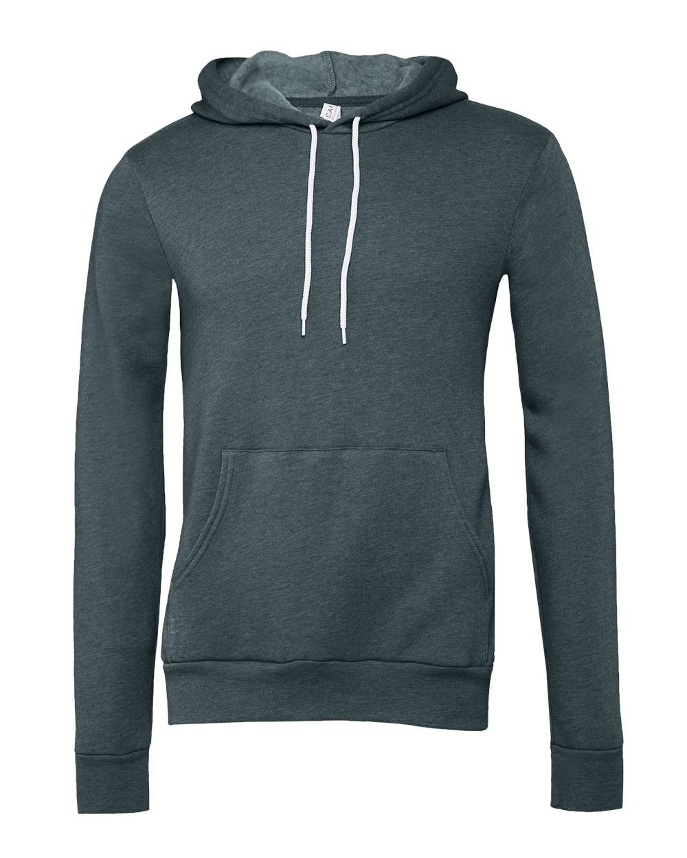 BELLA + CANVAS Unisex Sponge Fleece Hoodie 3719 #color_Heather Slate