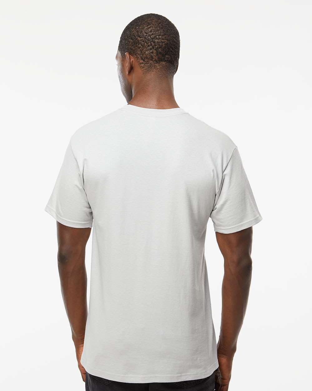 M&O Gold Soft Touch T-Shirt 4800 #colormdl_Platinum
