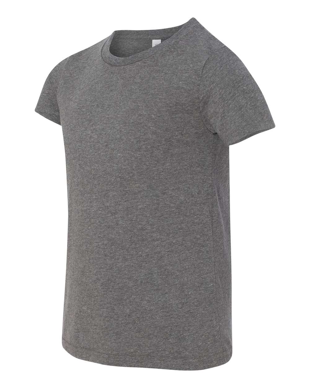 BELLA + CANVAS Youth CVC Unisex Jersey Tee 3001YCVC #color_Deep Heather