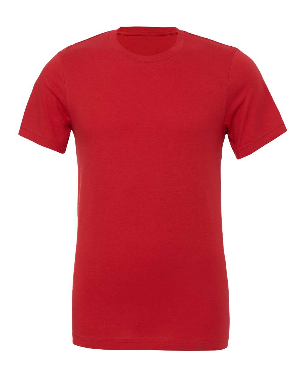 Canvas Red Color BELLA + CANVAS Unisex Jersey Tee