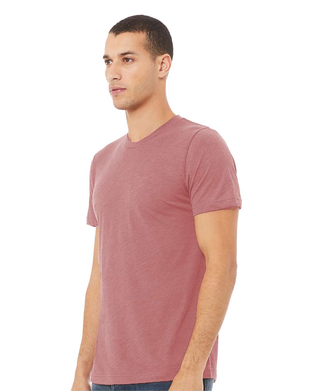 mdl Mauve Triblend Color Unisex Triblend Tee