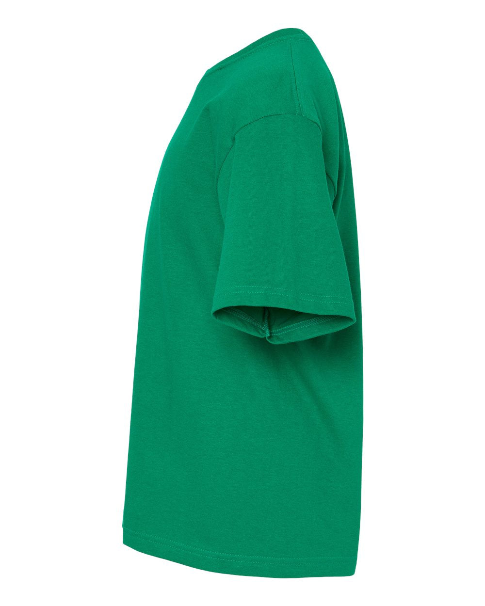 M&O Youth Gold Soft Touch T-Shirt 4850 #color_Fine Kelly Green