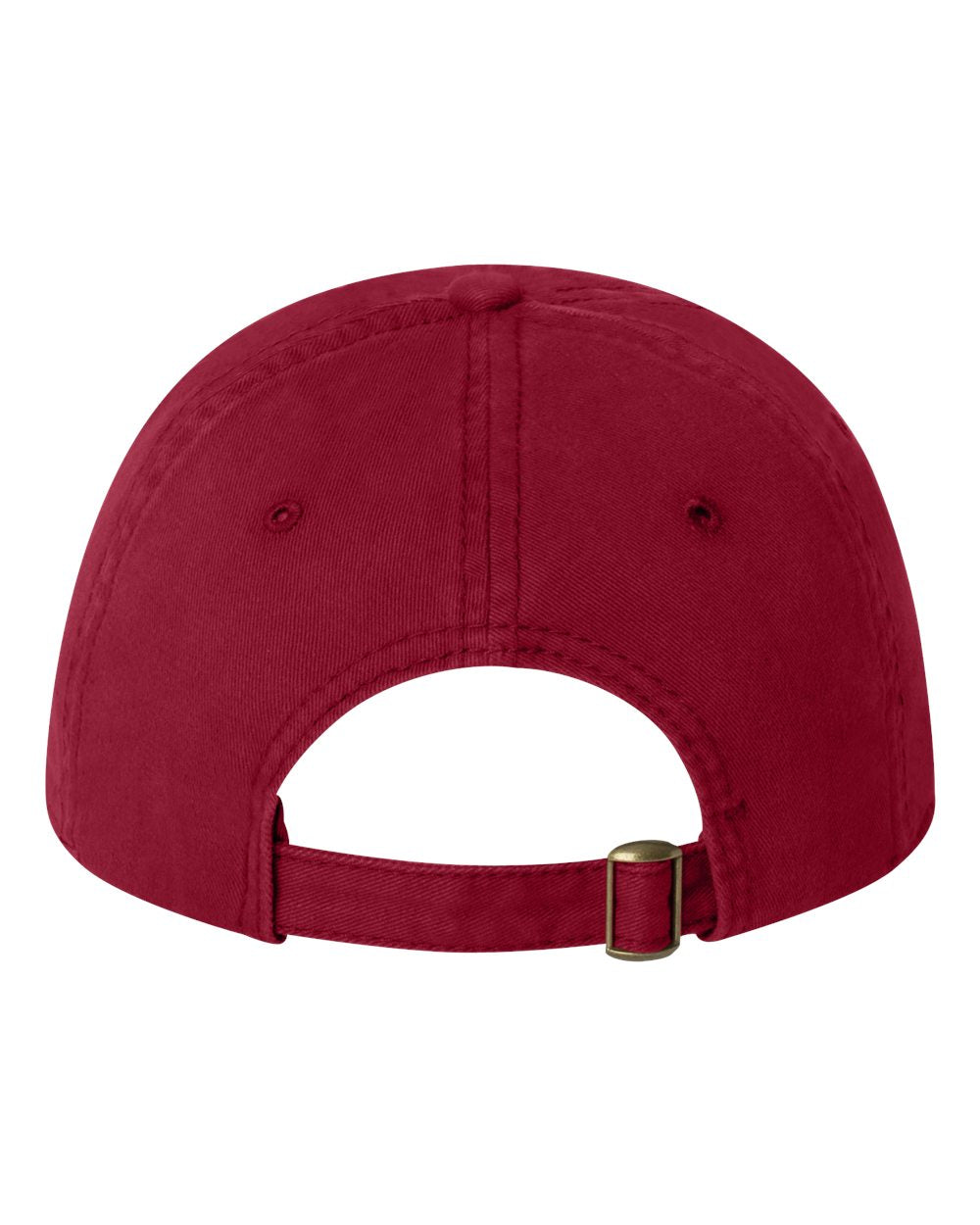 Cardinal Color Sportsman Unstructured Cap Back View