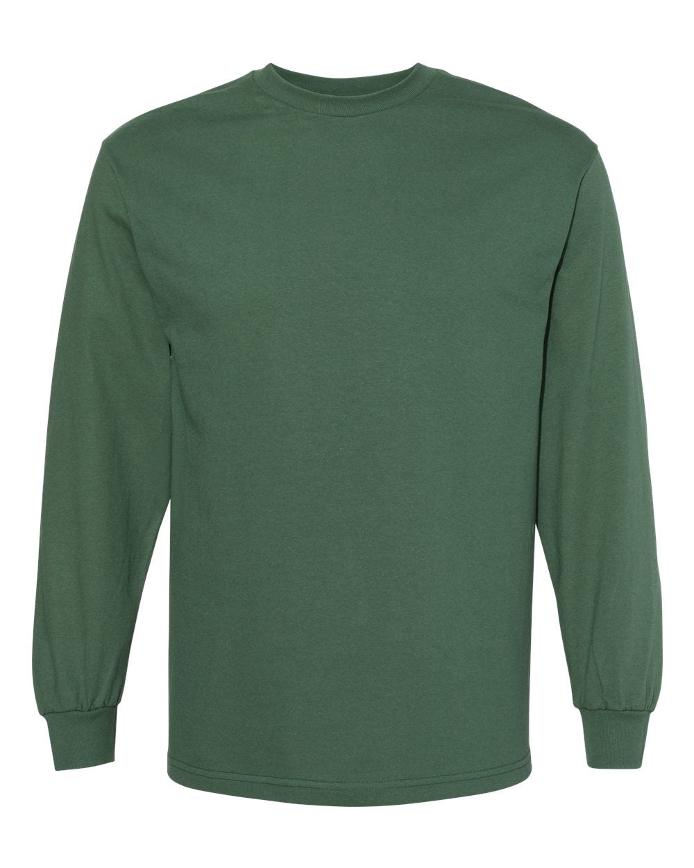American Apparel  1304 Unisex Heavyweight Cotton Long Sleeve Tee #color_Forest