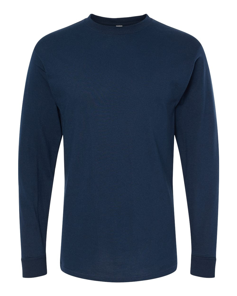 M&O Gold Soft Touch Long Sleeve T-Shirt 4820 #color_Deep Navy