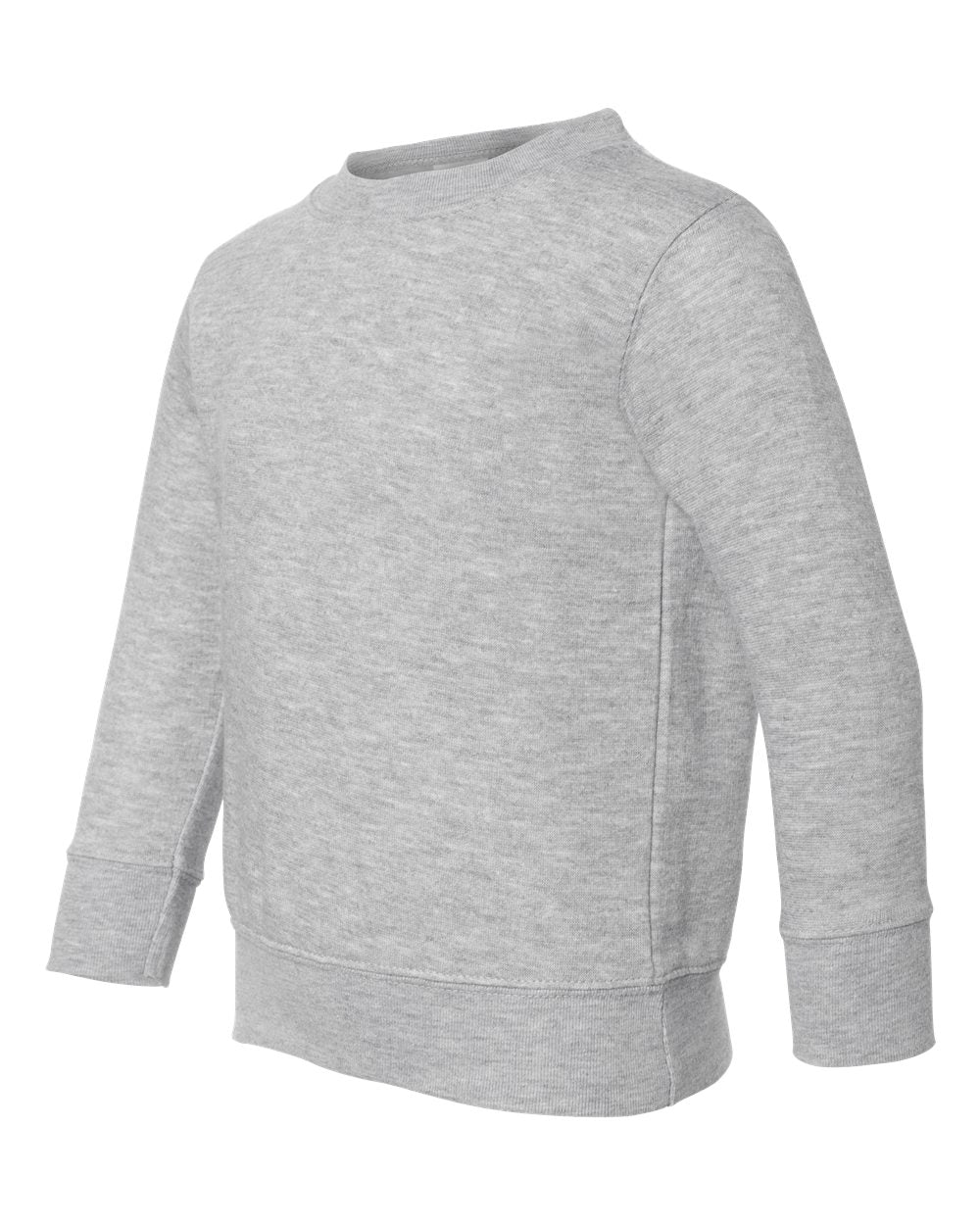 Rabbit Skins Toddler Fleece Crewneck Sweatshirt 3317 #color_Heather