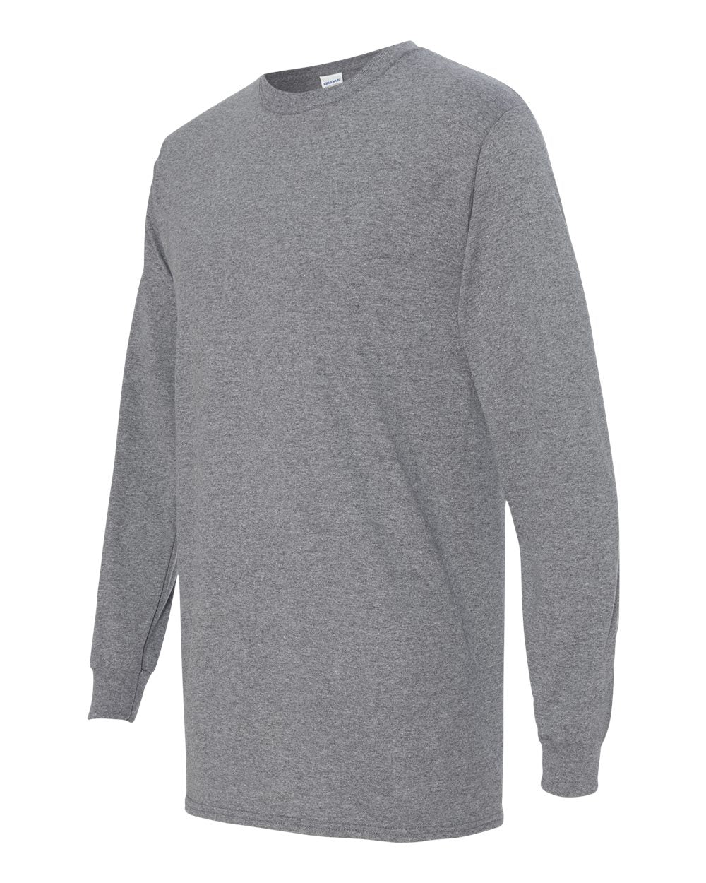 Gildan Heavy Cotton™ Long Sleeve T-Shirt 5400 #color_Graphite Heather