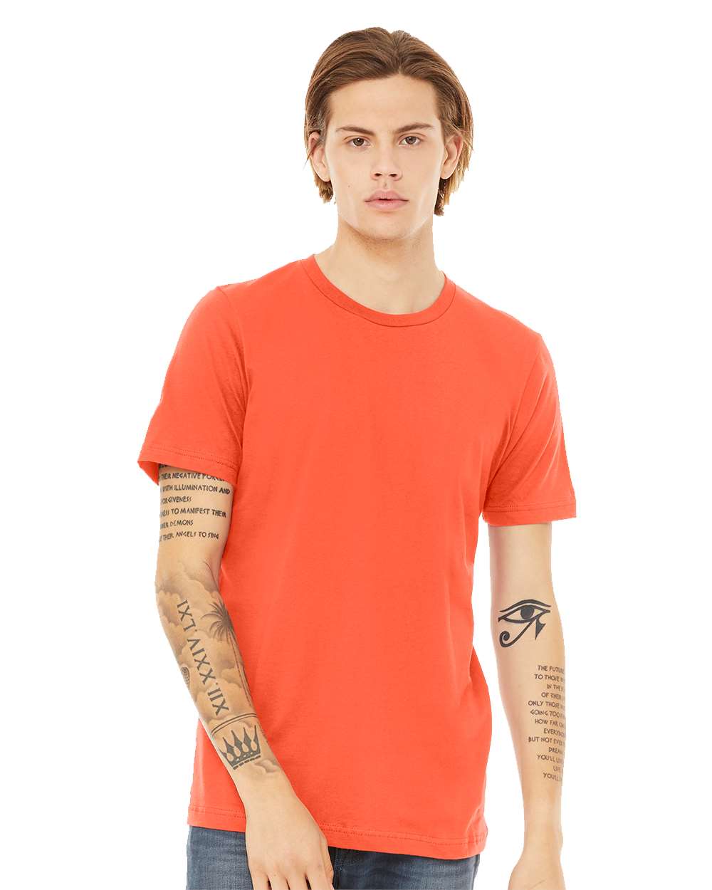 mdl Coral Color BELLA + CANVAS Unisex Jersey Tee