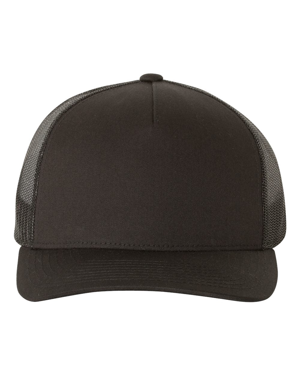 Retro Trucker Cap in black color