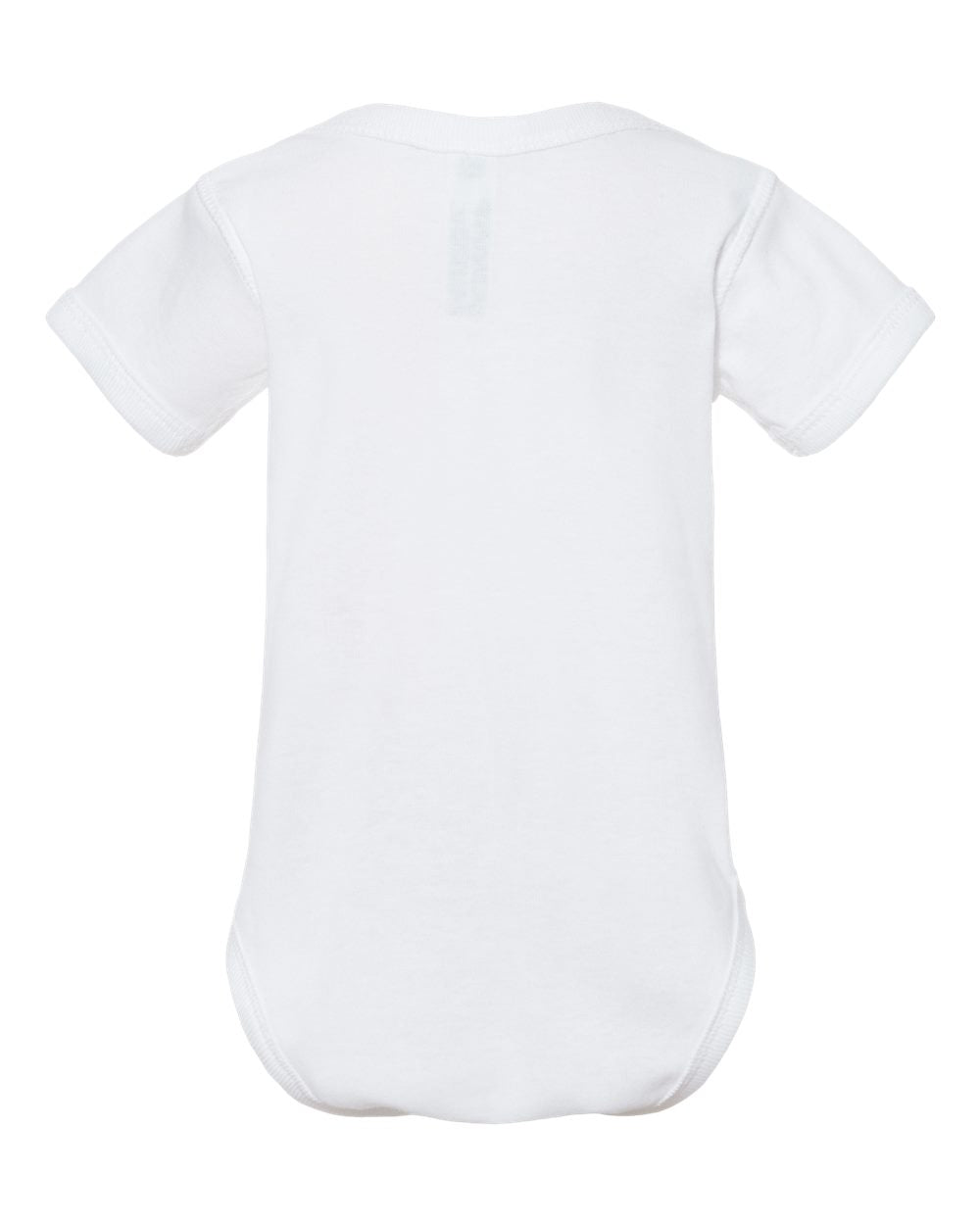 Rabbit Skins Infant Baby Rib Bodysuit 4400 #color_White