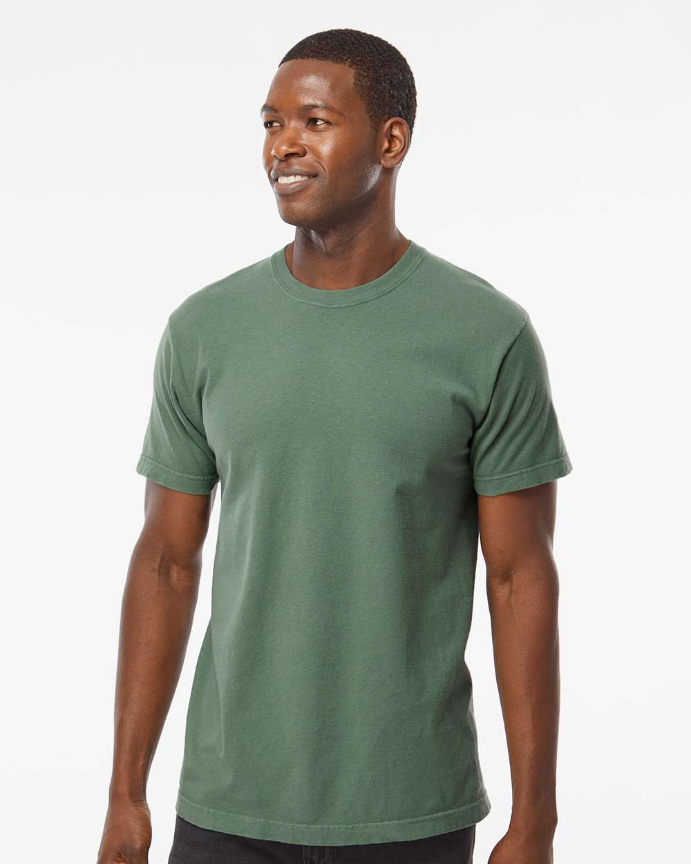 M&O Unisex Vintage Garment-Dyed T-Shirt 6500M #colormdl_Light Green