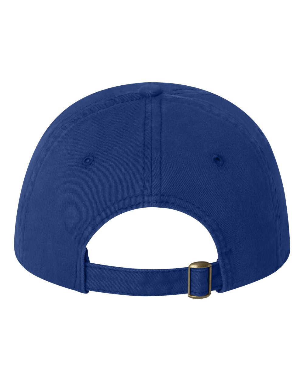 Royal Blue Color Sportsman Unstructured Cap Back View