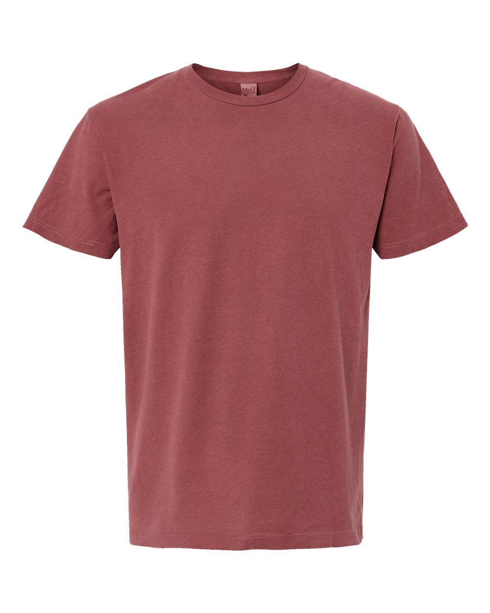M&O Unisex Vintage Garment-Dyed T-Shirt 6500M #color_Brick