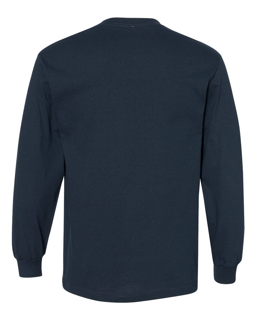 American Apparel  1304 Unisex Heavyweight Cotton Long Sleeve Tee #color_True Navy