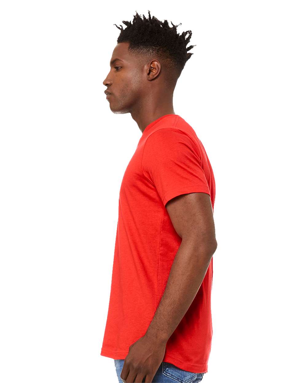 BELLA + CANVAS Unisex Jersey Tee 3001 mdl Poppy Color Unisex Jersey Tee