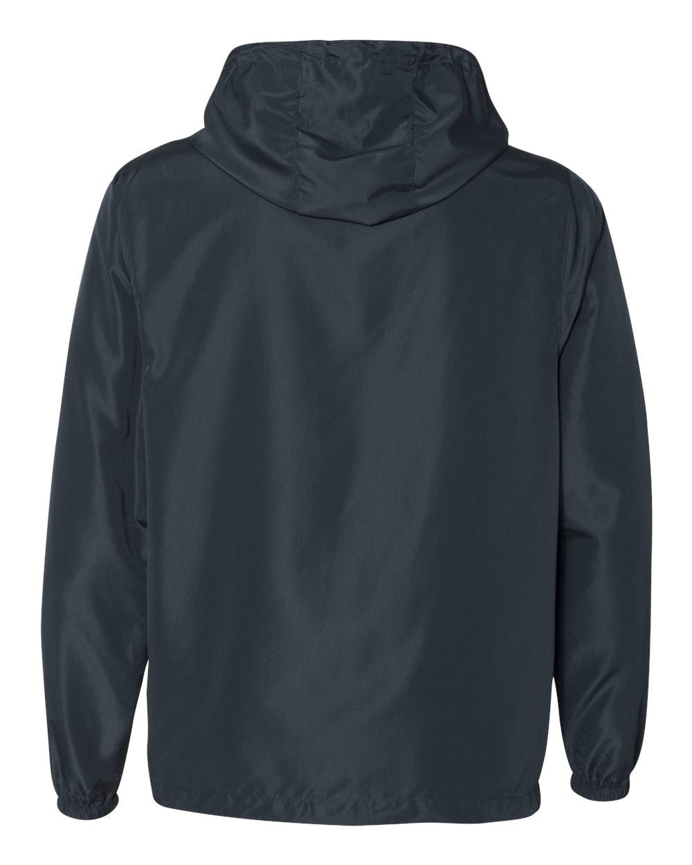 Independent Trading Co. Unisex Lightweight Windbreaker Full-Zip Jacket EXP54LWZ #color_Classic Navy