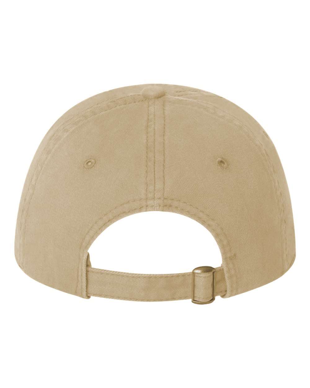 Khaki Color Sportsman Unstructured Cap Back View