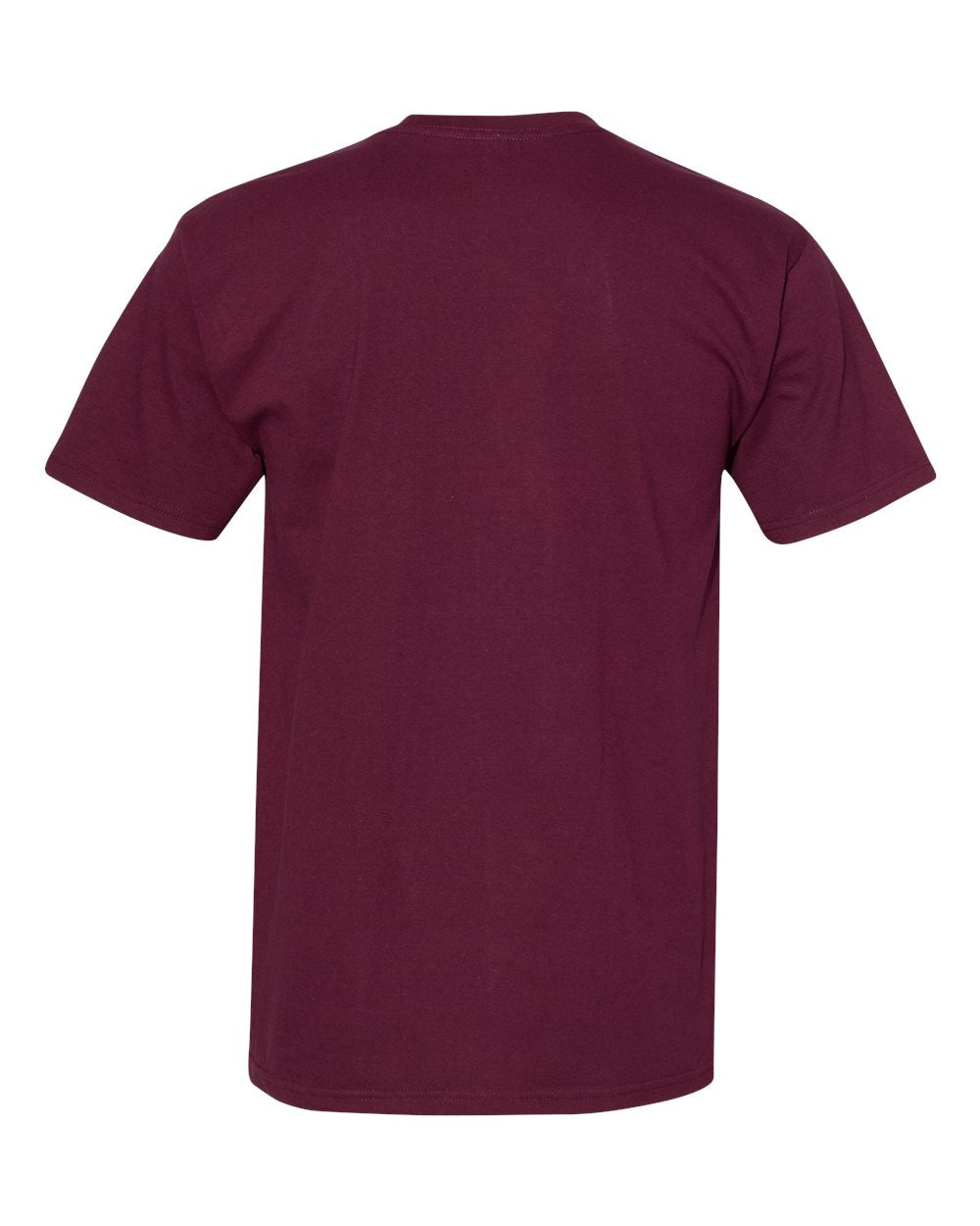 American Apparel 1701 Midweight Cotton Unisex Tee #color_Burgundy