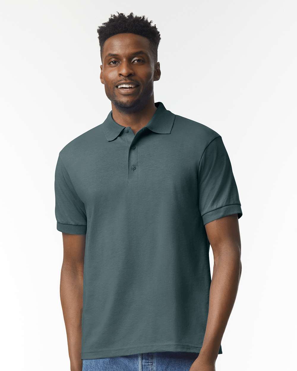 Gildan DryBlend® Jersey Polo 8800 #colormdl_Dark Heather