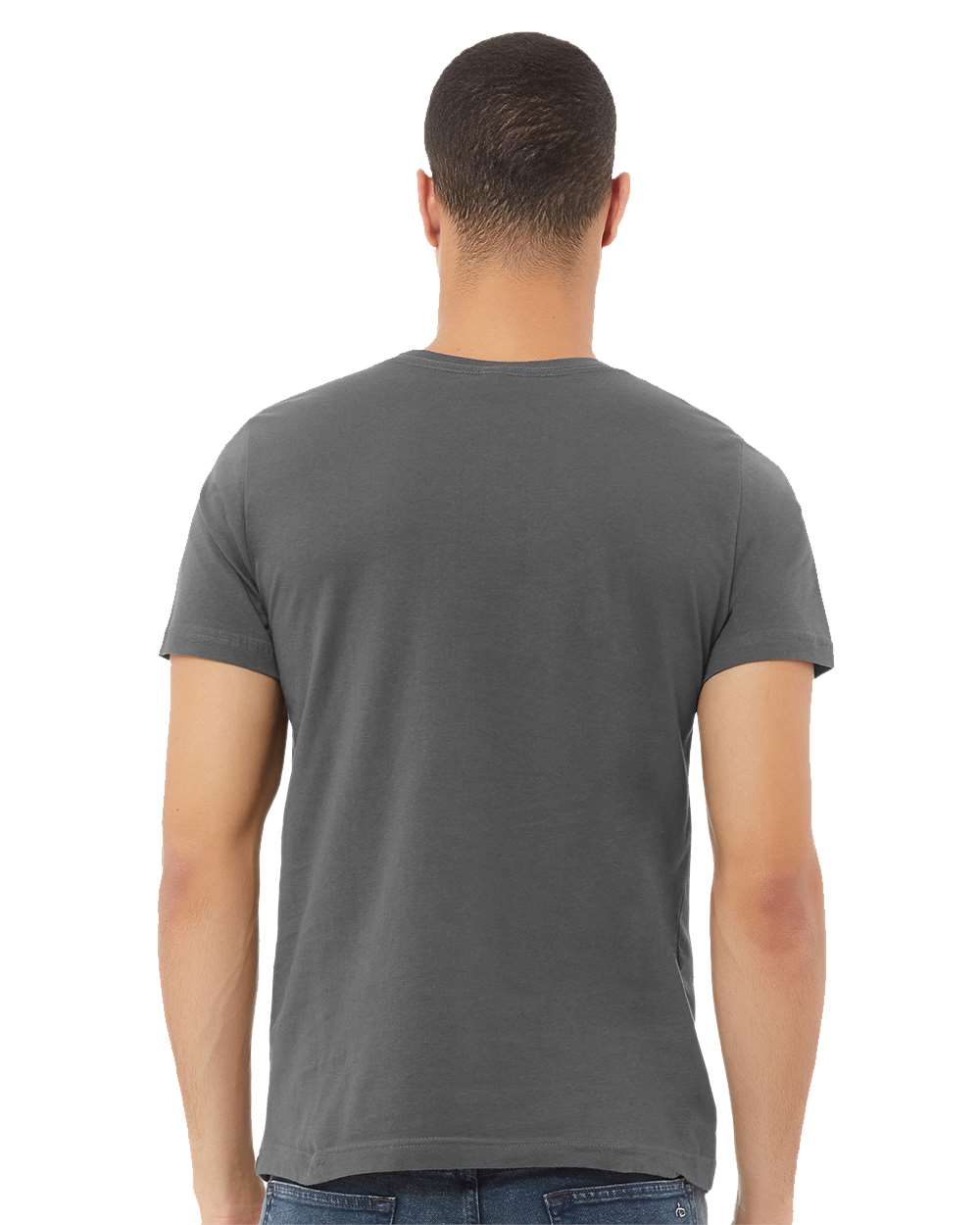 mdl Asphalt Color BELLA + CANVAS Unisex Jersey Tee