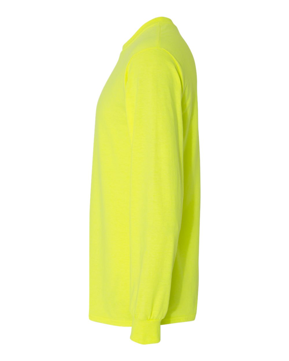 Gildan Heavy Cotton™ Long Sleeve T-Shirt 5400 #color_Safety Green