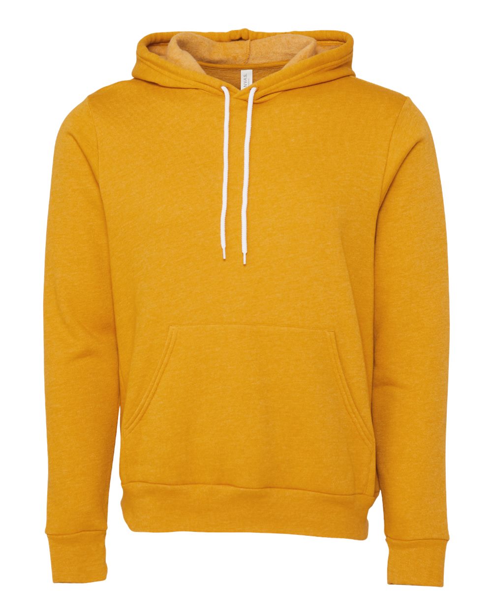 BELLA + CANVAS Unisex Sponge Fleece Hoodie 3719 #color_Heather Mustard