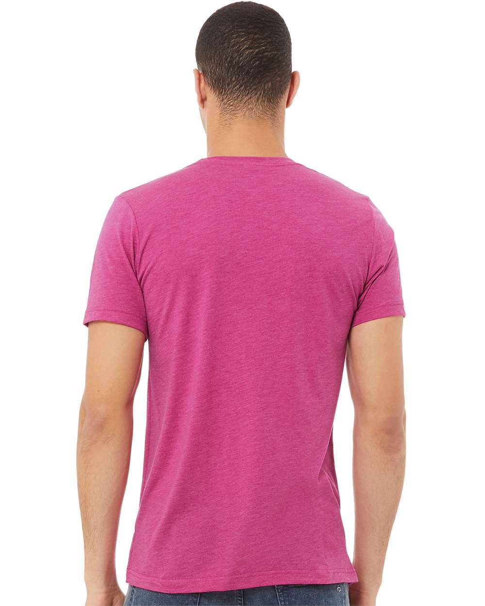 mdl Berry Triblend Color Unisex Triblend Tee