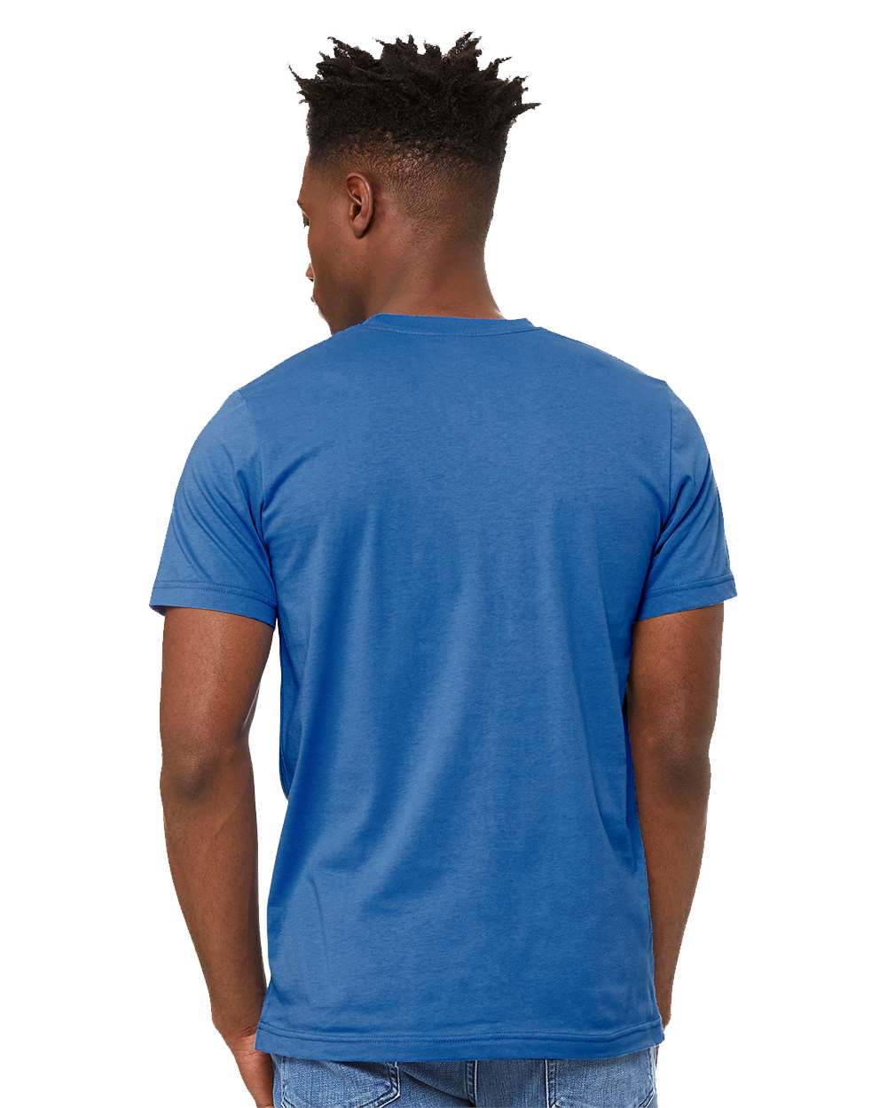 mdl Columbia Blue Color BELLA + CANVAS Unisex Jersey Tee
