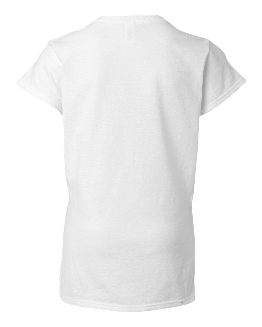 Gildan Softstyle® Women’s V-Neck T-Shirt 64V00L #color_White