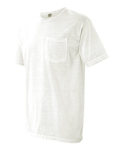 Comfort Colors Garment-Dyed Heavyweight Pocket T-Shirt 6030 #color_White