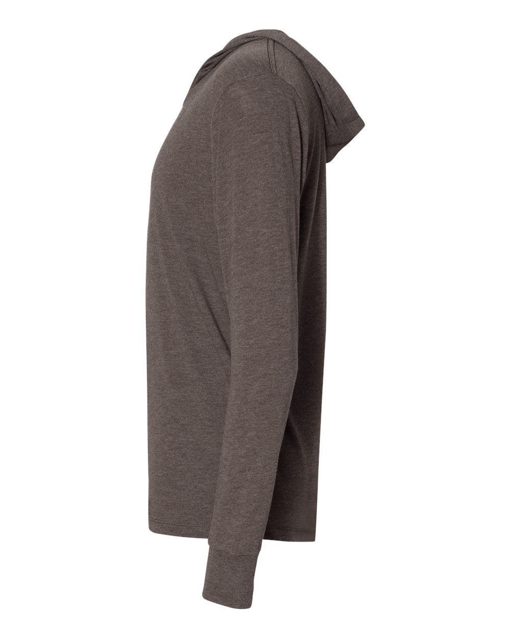 Next Level Triblend Hooded Long Sleeve Pullover 6021 #color_Macchiato