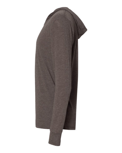 Next Level Triblend Hooded Long Sleeve Pullover 6021 #color_Macchiato