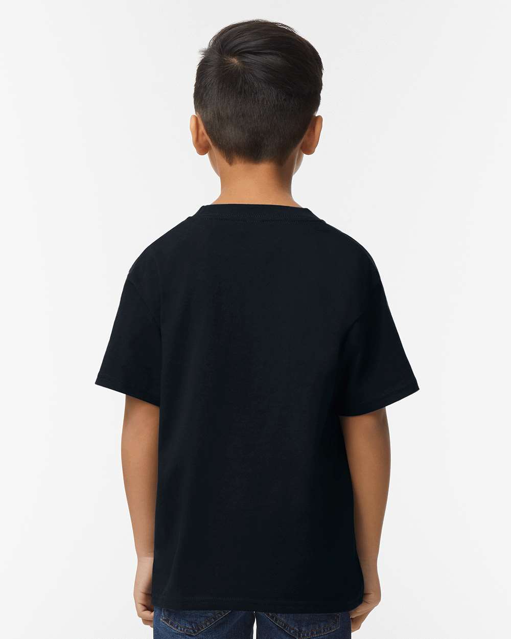 Gildan Softstyle® Youth Midweight T-Shirt 65000B #colormdl_Pitch Black