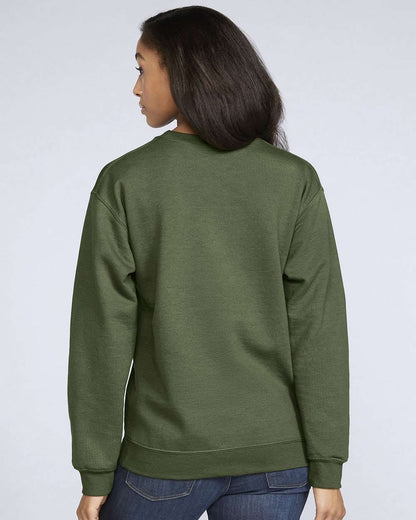 Gildan Softstyle® Midweight Crewneck Sweatshirt SF000 #colormdl_Military Green