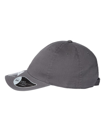 Atlantis Headwear Sustainable Dad Hat FRASER #color_Dark Grey