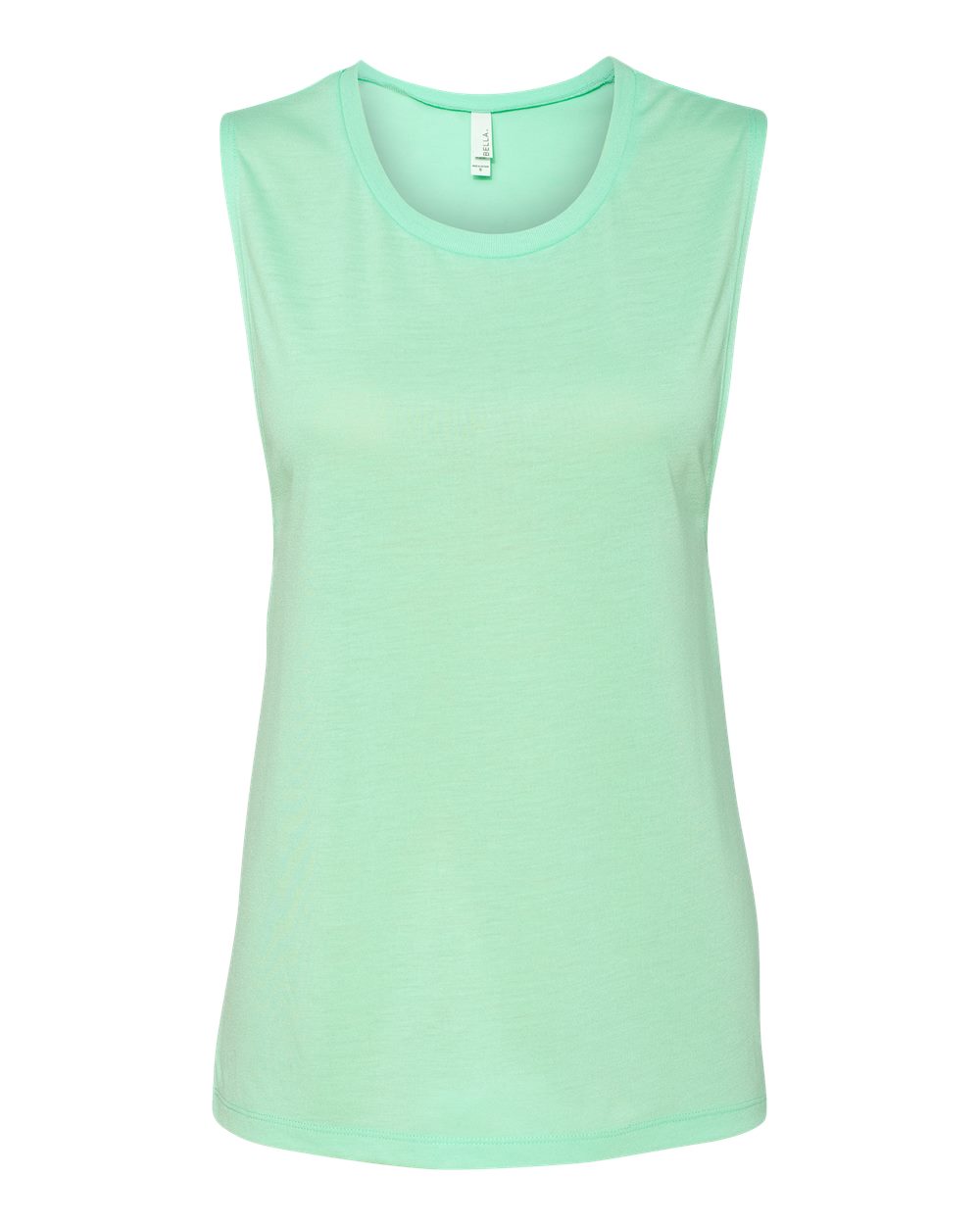 BELLA + CANVAS Women's Flowy Scoop Muscle Tank 8803 #color_Mint