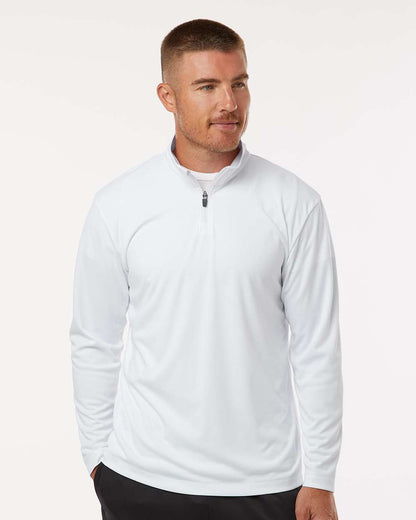 AllPro Pro-Lock Performance Quarter-Zip Pullover 41870 #colormdl_White