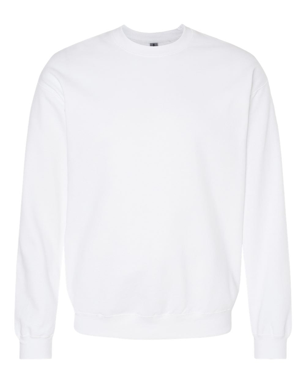 Gildan Softstyle® Midweight Crewneck Sweatshirt SF000 #color_White