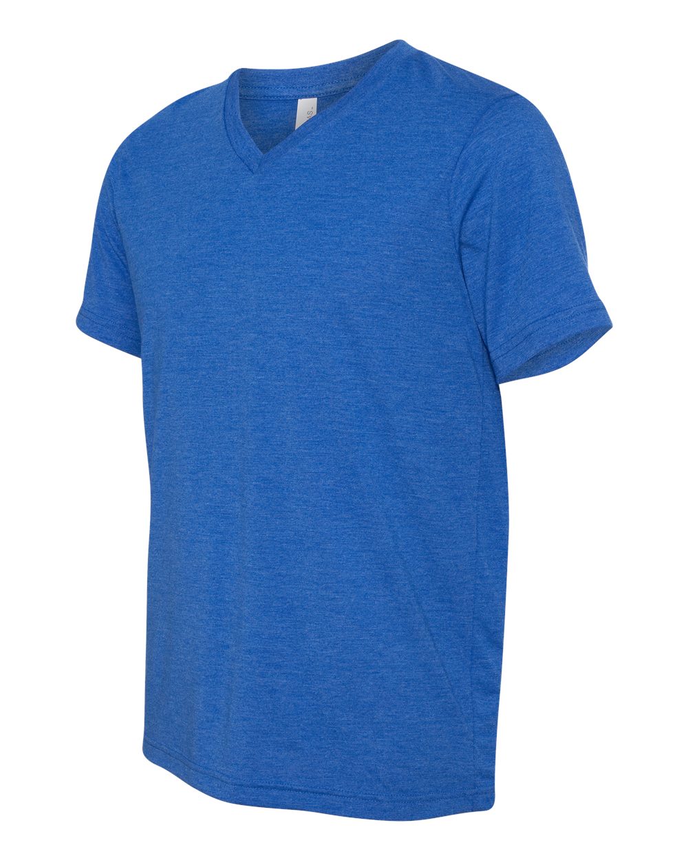 BELLA + CANVAS Triblend V-Neck Short Sleeve Tee 3415 #color_True Royal Triblend