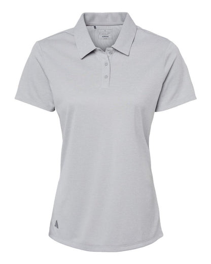 Adidas A583 Women's Heathered Polo #color_Grey Two Melange