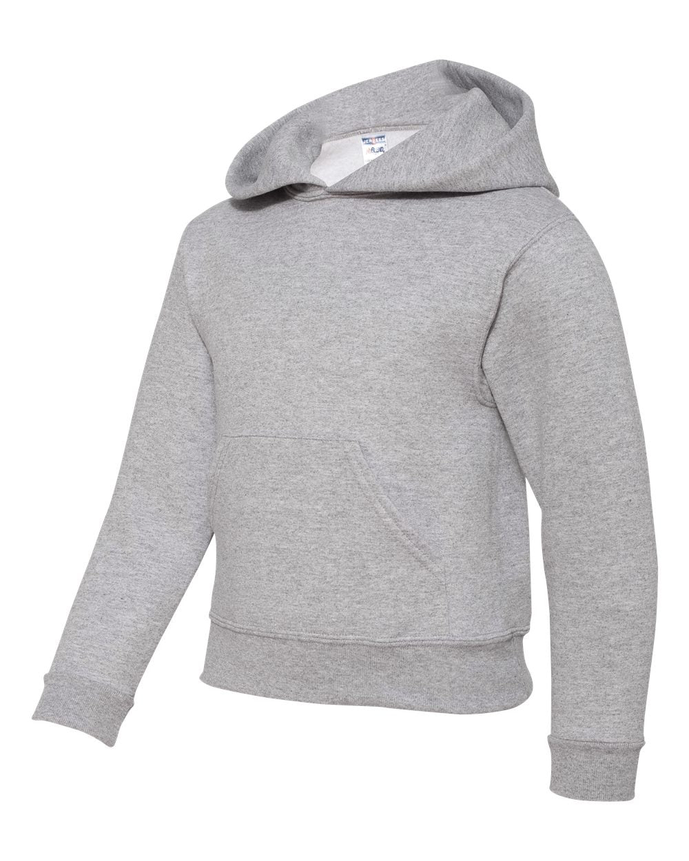 JERZEES NuBlend® Youth Hooded Sweatshirt 996YR #color_Athletic Heather