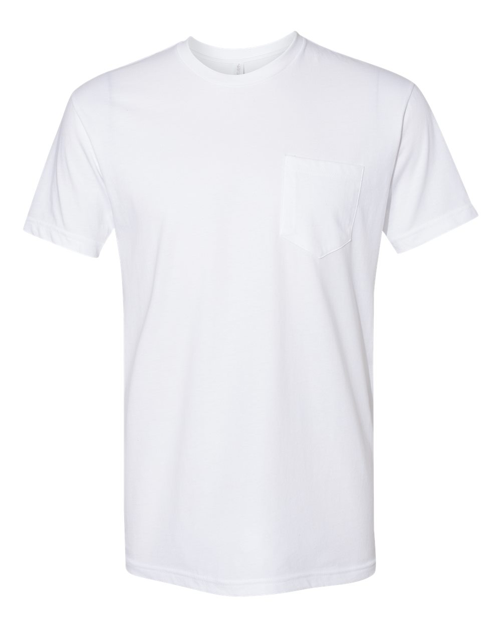 Next Level Cotton Pocket T-Shirt 3605 #color_White