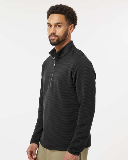 Adidas A588 Spacer Quarter-Zip Pullover #colormdl_Black