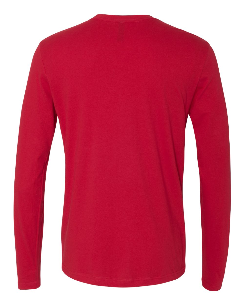 Next Level Cotton Long Sleeve T-Shirt 3601 #color_Red