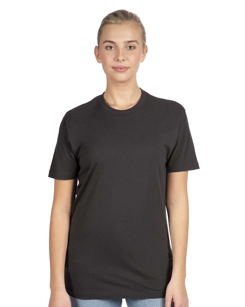 Next Level Cotton T-Shirt 3600 #colormdl_Graphite Black