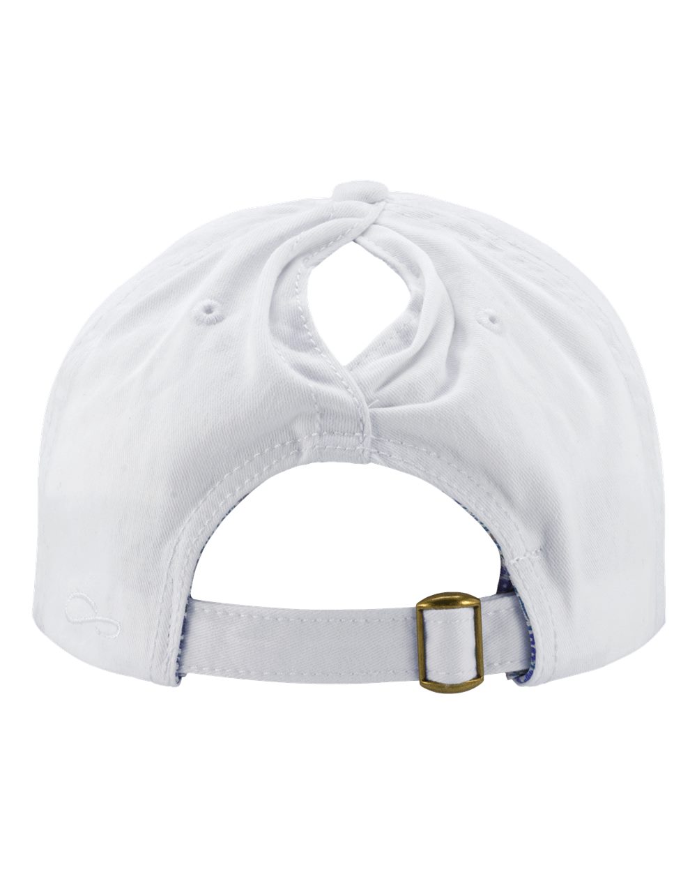 Infinity Her Women's Pigment-Dyed with Fashion Undervisor Cap CASSIE #color_White/ Floral