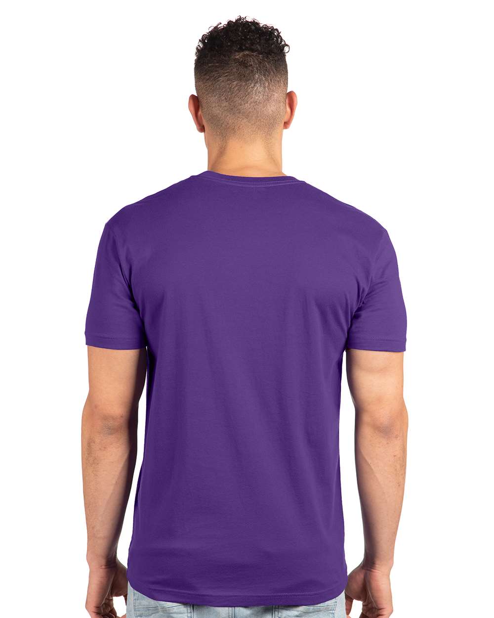 Next Level Cotton T-Shirt 3600 #colormdl_Purple Rush